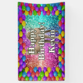 Camel gepersonaliseerd karakter verjaardag banner (Verticaal)