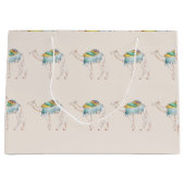 Camel Gift Bag Groot Cadeauzakje (Voorkant)