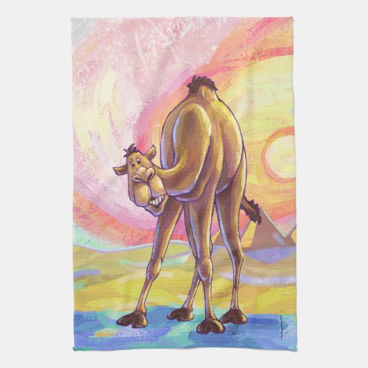Camel Gifts & Accessoires Theedoek (Verticaal)