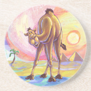 Camel Gifts & Accessoires Zandsteen Onderzetter