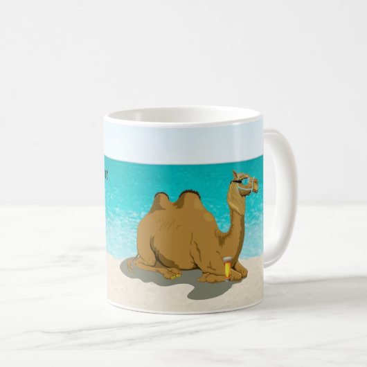 Camel Hump Day Boss's Day Café Mug (Devant droit)