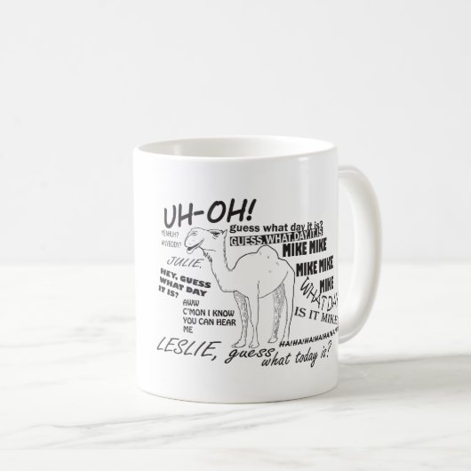 Camel Hump Day Mok (Voorkant rechts)