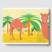 Camel illustratie gastenboek (Achterkant)