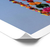 Camel in de woestijn poster (Hoek)