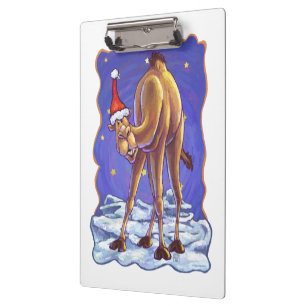 Camel Kerstmis Klembord