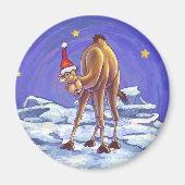 Camel Kerstmis Magneet (Voorkant)