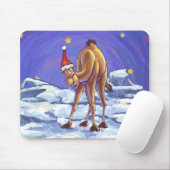Camel Kerstmis Muismat (Met muis)