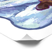 Camel Kerstmis Perfect Poster (Hoek)