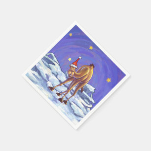 Camel Kerstmis Servet