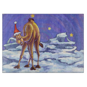 Camel Kerstmis Snijplank