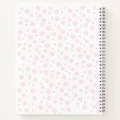 Camel leuke knappe meisjes genaamd paarse roze notitieboek (Achterkant)