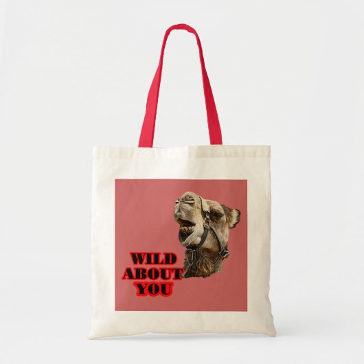 Camel Lover Tote Bag (Voorkant)