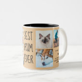 Camel | Meilleure maman Jamais Custom Photo Mug (Devant droit)