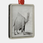 Camel Metalen Ornament (Rechts)