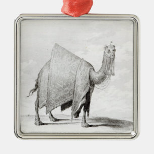 Camel Metalen Ornament