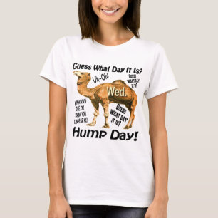 Camel op de beste dag voor verkoop Hump Day T-shirt