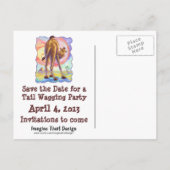 Camel Party Center Aankondigingskaart (Achterkant)