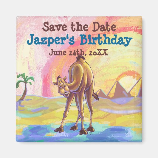 Camel Party Center Magneet (Voorkant)