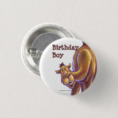 Camel Party Center Ronde Button 3,2 Cm (Voorkant /achterkant)