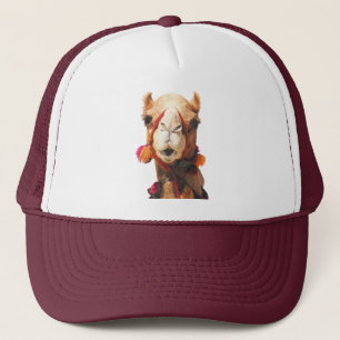 Camel Portrait Trucker Pet