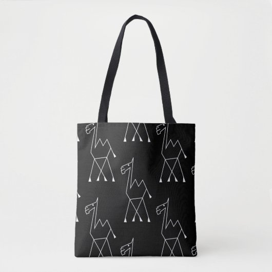 Camel Print Tas (Voorkant)