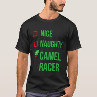 Camel Racer Pajama Kerstmis T-shirt