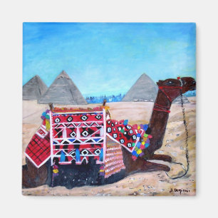 Camel Ride bij Giza, Magnet Magneet