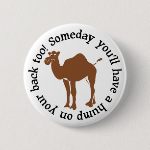 Camel Ronde Button 5,7 Cm