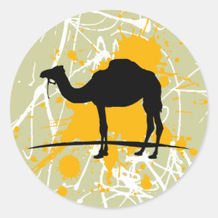 Camel Ronde Sticker