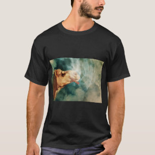 Camel Sigaar Smoke Graphic T-shirt
