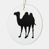 Camel Silhouette Keramisch Ornament (Links)