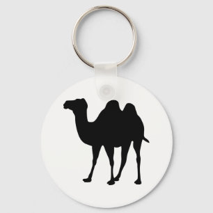 Camel Silhouette Sleutelhanger