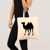 Camel Silhouette Tote Bag (Voorkant (product))