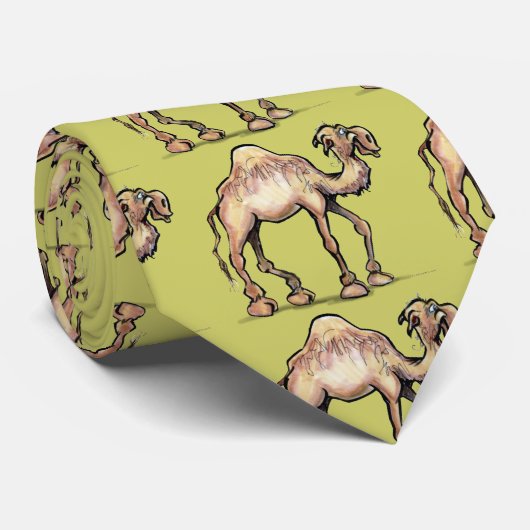 Camel Stropdas (Opgerold)