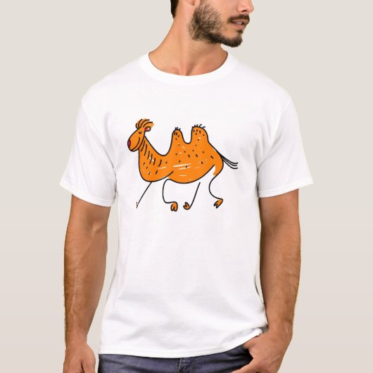 camel t-shirt (Voorkant)