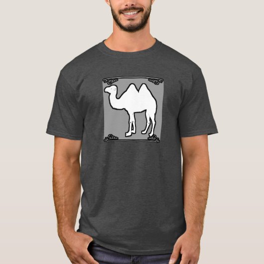 Camel T-Shirt (twee Humps) (Voorkant)