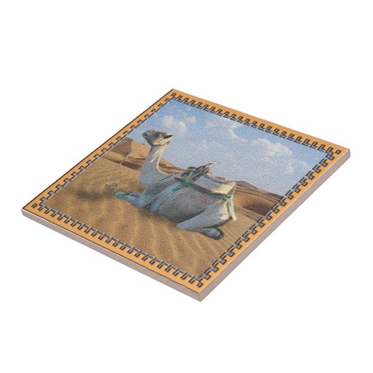 Camel Tile Tegeltje (Zijkant)