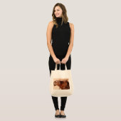 camel tote bag (Voorkant (model))