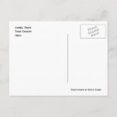 Camel Train, Thar Desert Carte Postale (Dos)