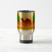 Camel&Trees Coucher de soleil Voyage Mug (Centre)