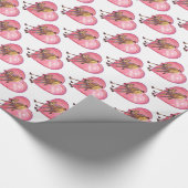 Camel Valentijnsdag Cadeaupapier (Hoek)