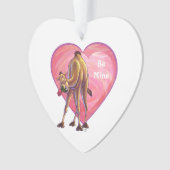 Camel Valentijnsdag Ornament (voorkant)