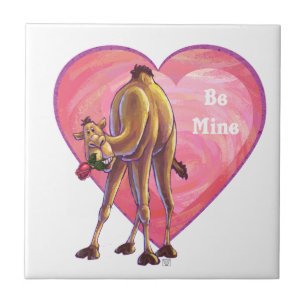 Camel Valentijnsdag Tegeltje