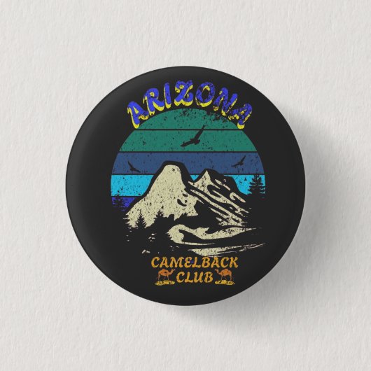 Camelback club Arizona Ronde Button 3,2 Cm (Voorkant)