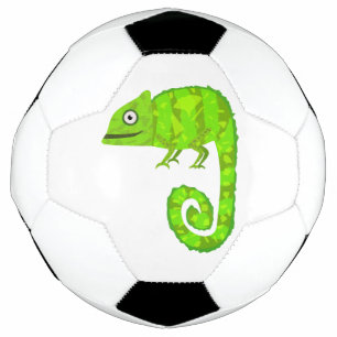 Caméléon vert mignon
