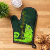 Caméléon vert mignon (De haut en bas)