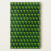 Caméléon vert mignon (Dos)