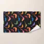 Caméléons Reptiles Colorés Lézards Enfants (Serviette à main)