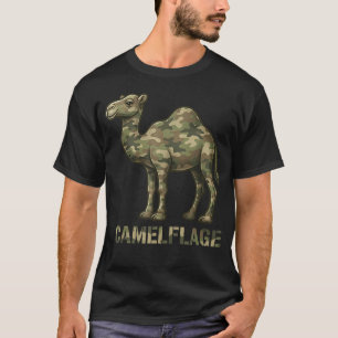 Camelflage Grappige Camo Kameel T-shirt