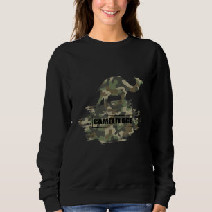Camelflage Quote Camel Dromedary Dessert Animal Trui